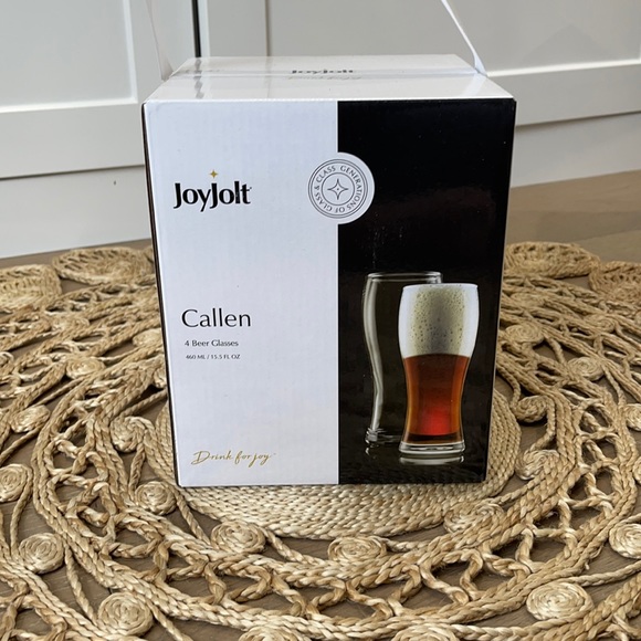 4 beer Glasses - Picture 2 of 4